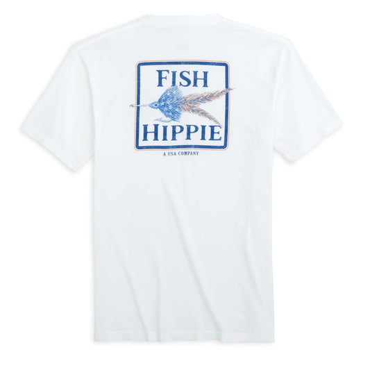 Fish Hippie Tried and True Tee Shirt in White