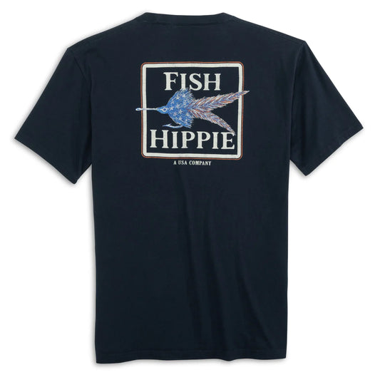 Fish Hippie Tried and True Navy Tee Shirt
