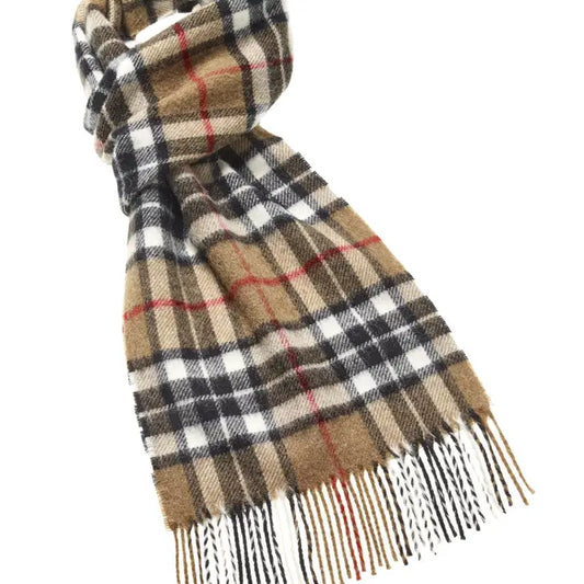 Tartan Camel Thompson Plaid Scarf