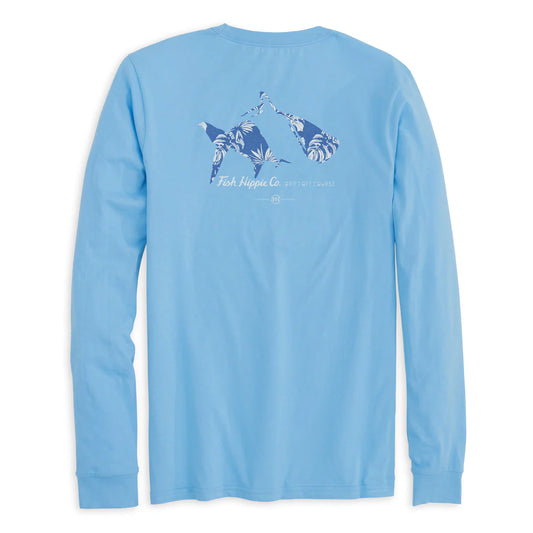 Fish Hippie Skewed Long Sleeve Tee