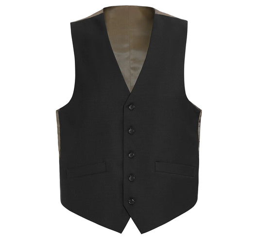 Renoir Black Suit Vest 508-1