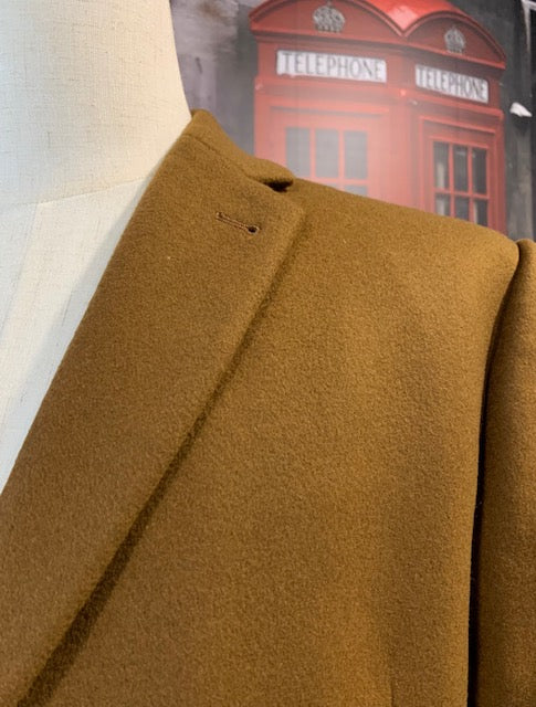 Vicuna 36-inch Topcoat in Wool, Cashmere and Nylon Blend on clearance