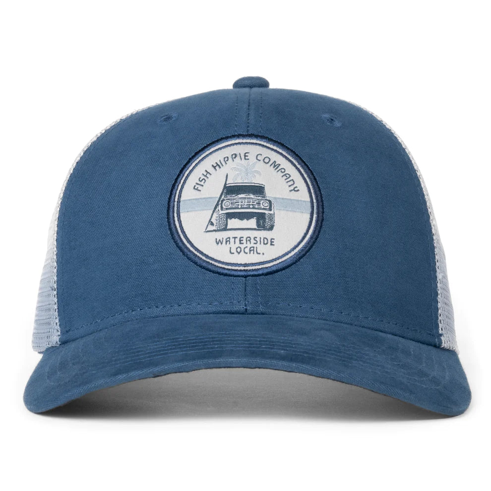 Fish Hippie Waterside Local Trucker Hat