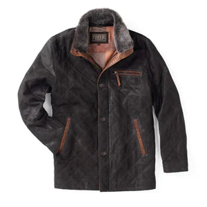 Madison Creek Rainier Waxed Suede Leather Jacket