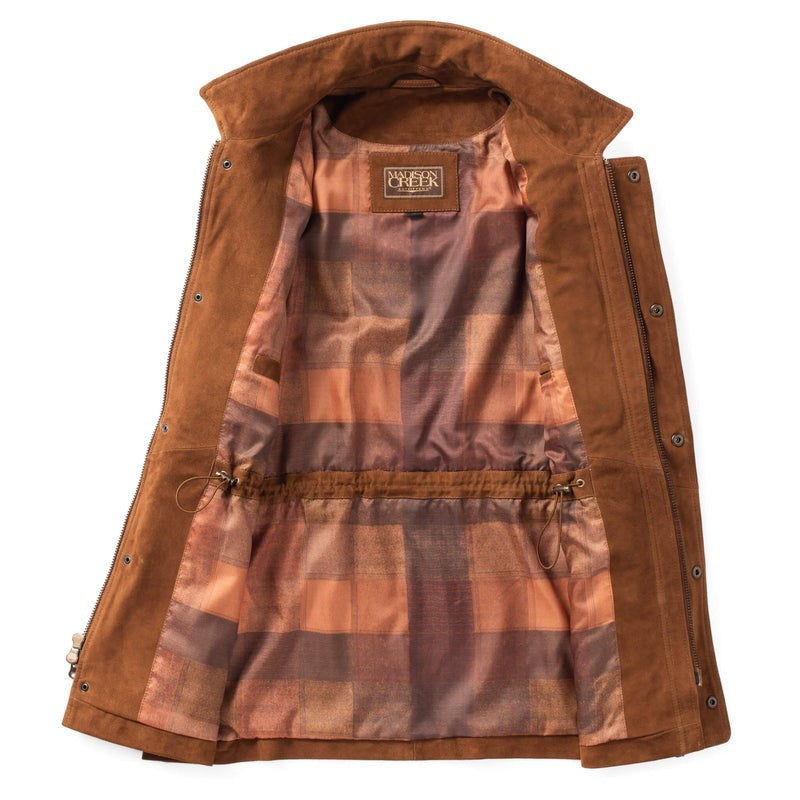 Madison Creek Bandera Goat Suede Leather Jacket