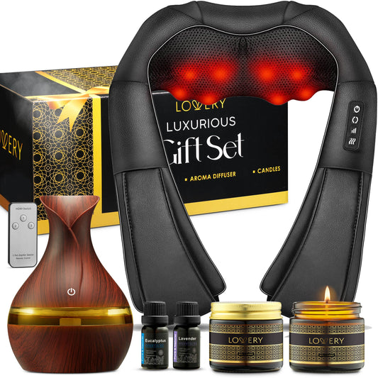 Aromatherapy Spa Gift Set - Ultimate Relaxation Massage Kit