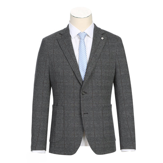 PF22-9 Men's Blazer Slim Fit Half Canvas Sports Coat