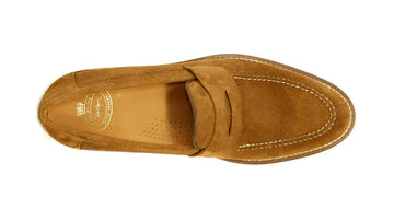 Alan Payne Brockton Suede Penny Loafer on Clearance