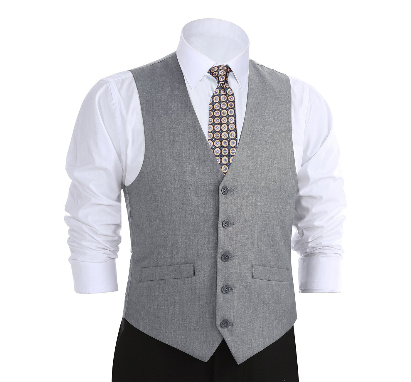 202-2 Men's Classic Fit Suit Separate Vest