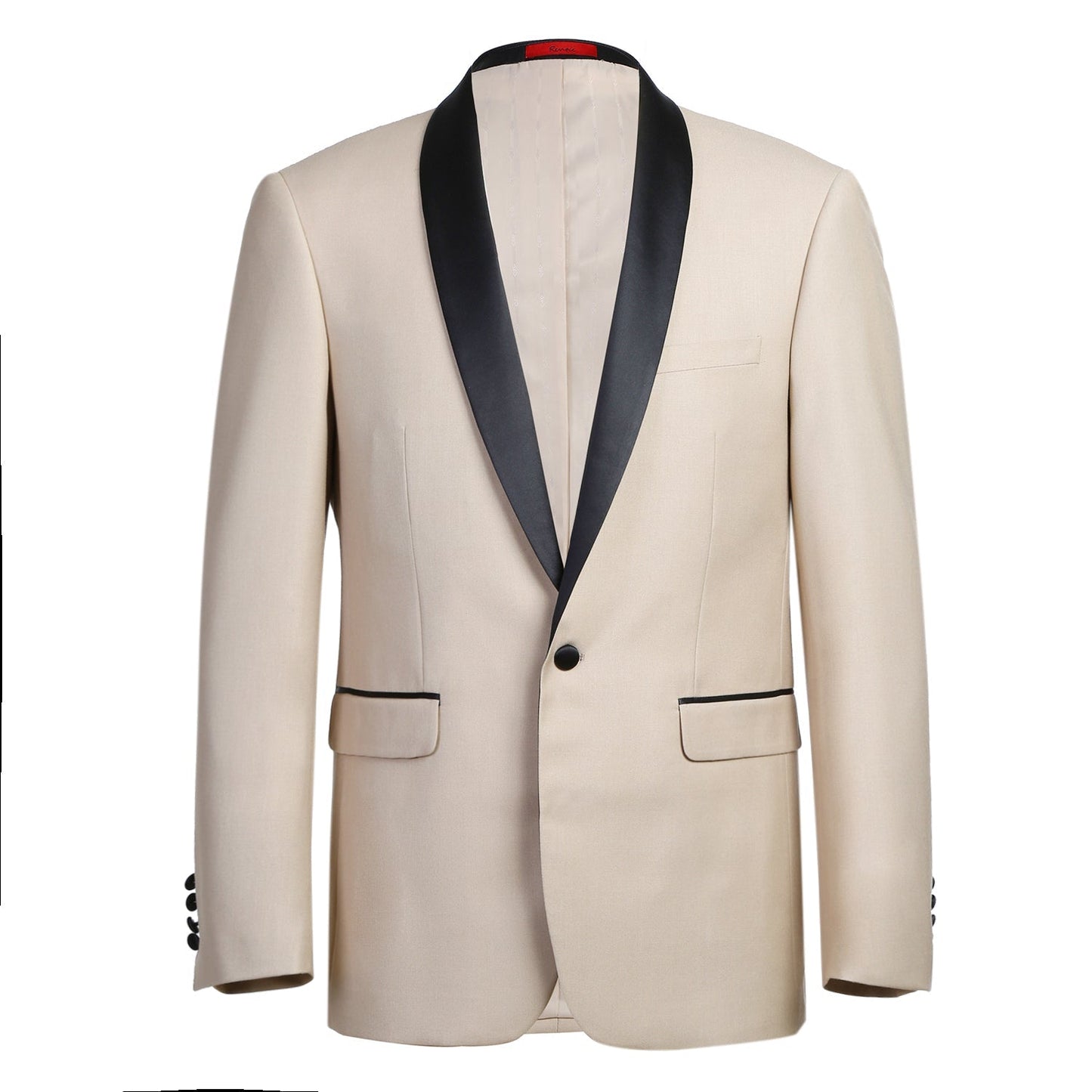 201-3 Men's Slim Fit 2-Piece Shawl Lapel Tuxedo Suit