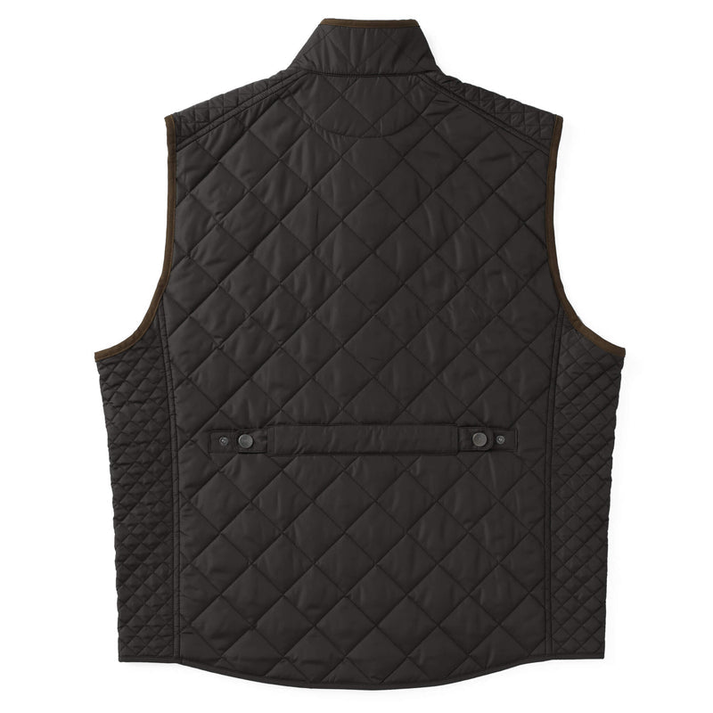 Madison Creek Greenville Diamond Quilted Nylon Black Vest