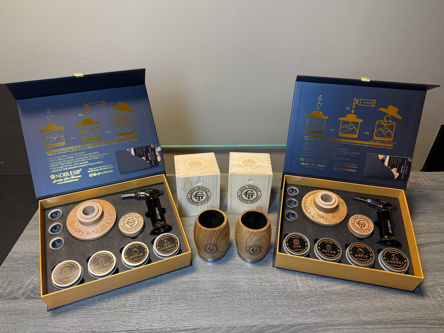 NOBLESIP Cocktail Smoker Kit, Premium Home Bar Gift Set