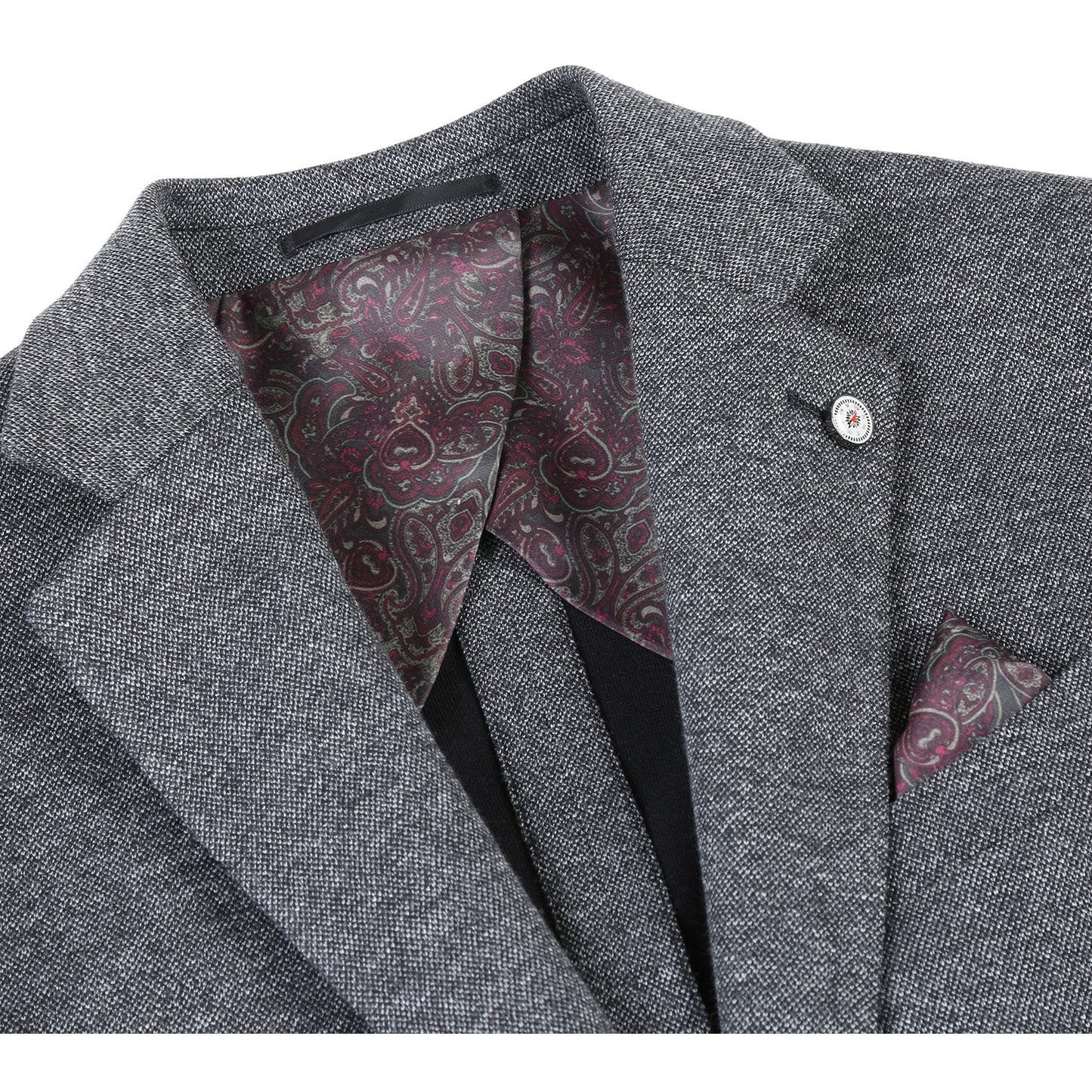 PF23-6 Men's Half Canvas Blazer