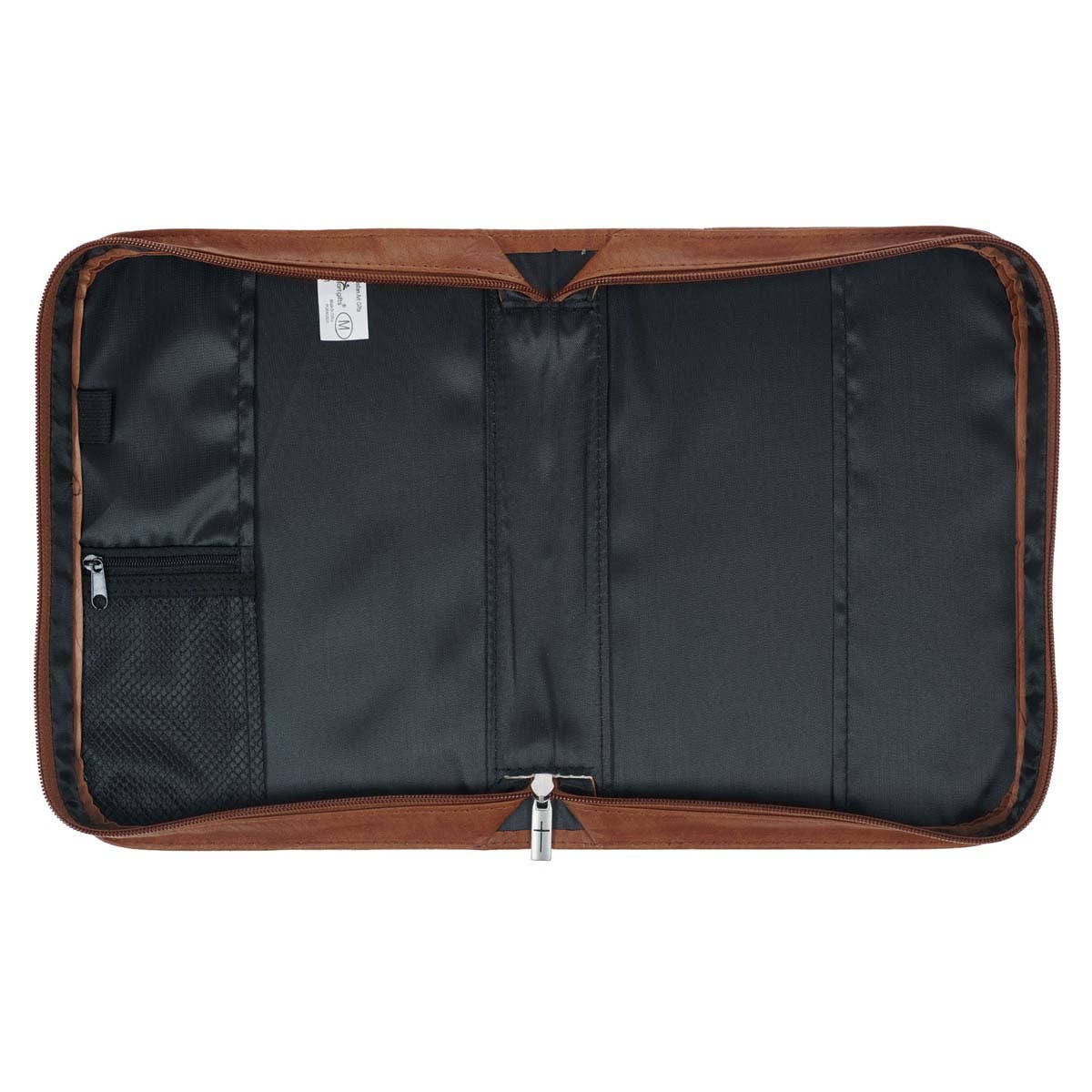 Bible Cover Classic Brown Faith Badge