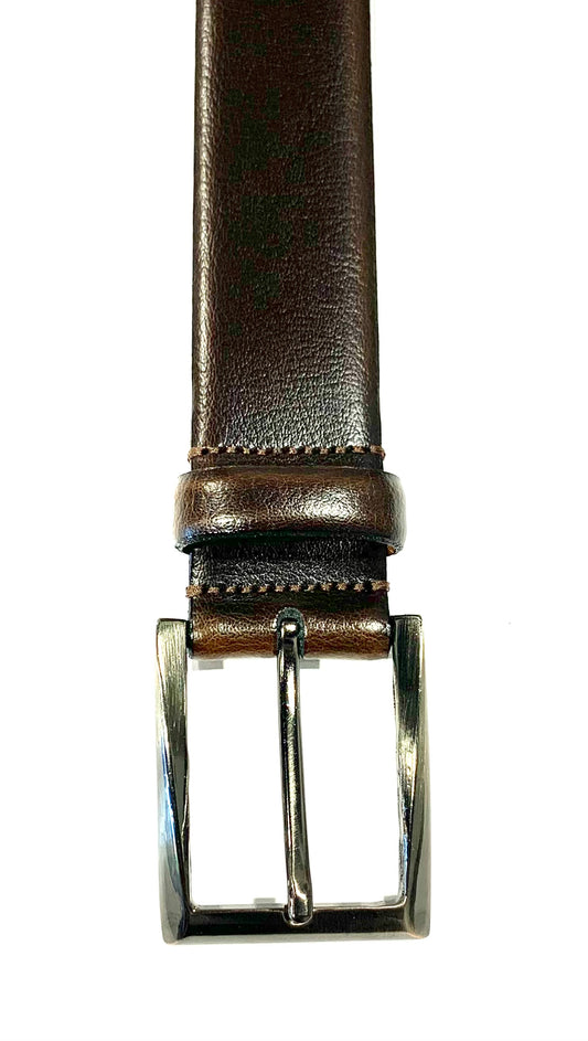 Emilio Scotti Brown Italian Leather Belt