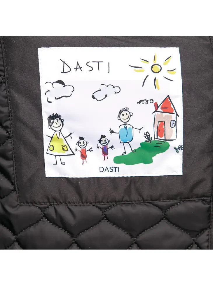 Dasti Black Waterproof Hooded Parka for Men on clearance