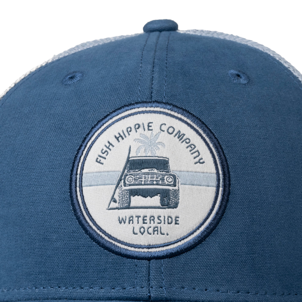 Fish Hippie Waterside Local Trucker Hat