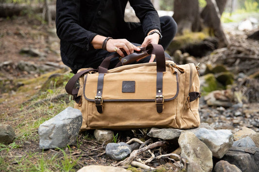 Kodiak Leather 25L Denali Duffel