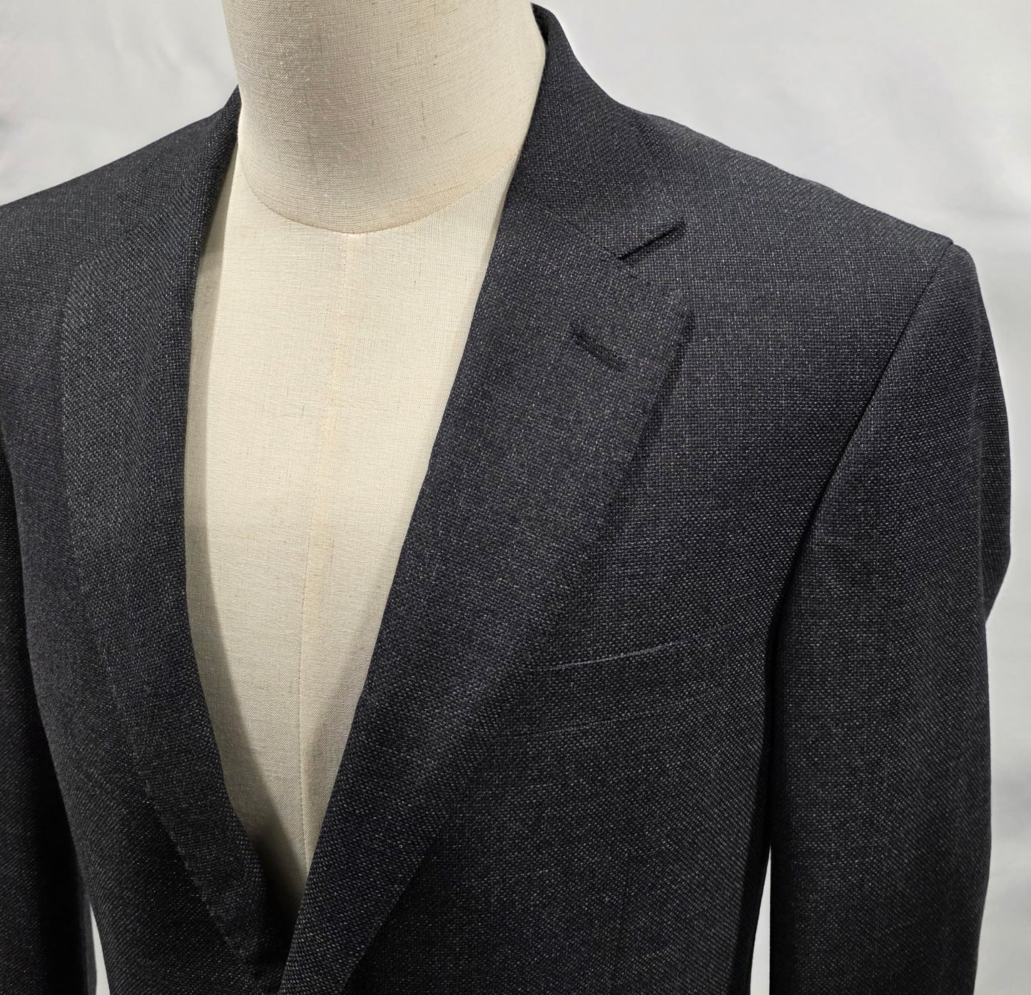 The Total Gentleman Featuring Reda 1865 Fabric Charcoal Grey Salt and Pepper Classic Fit Sport Coat