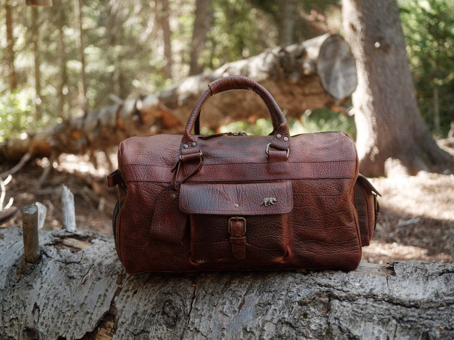 Kodiak Leather 60L Chugach Duffel