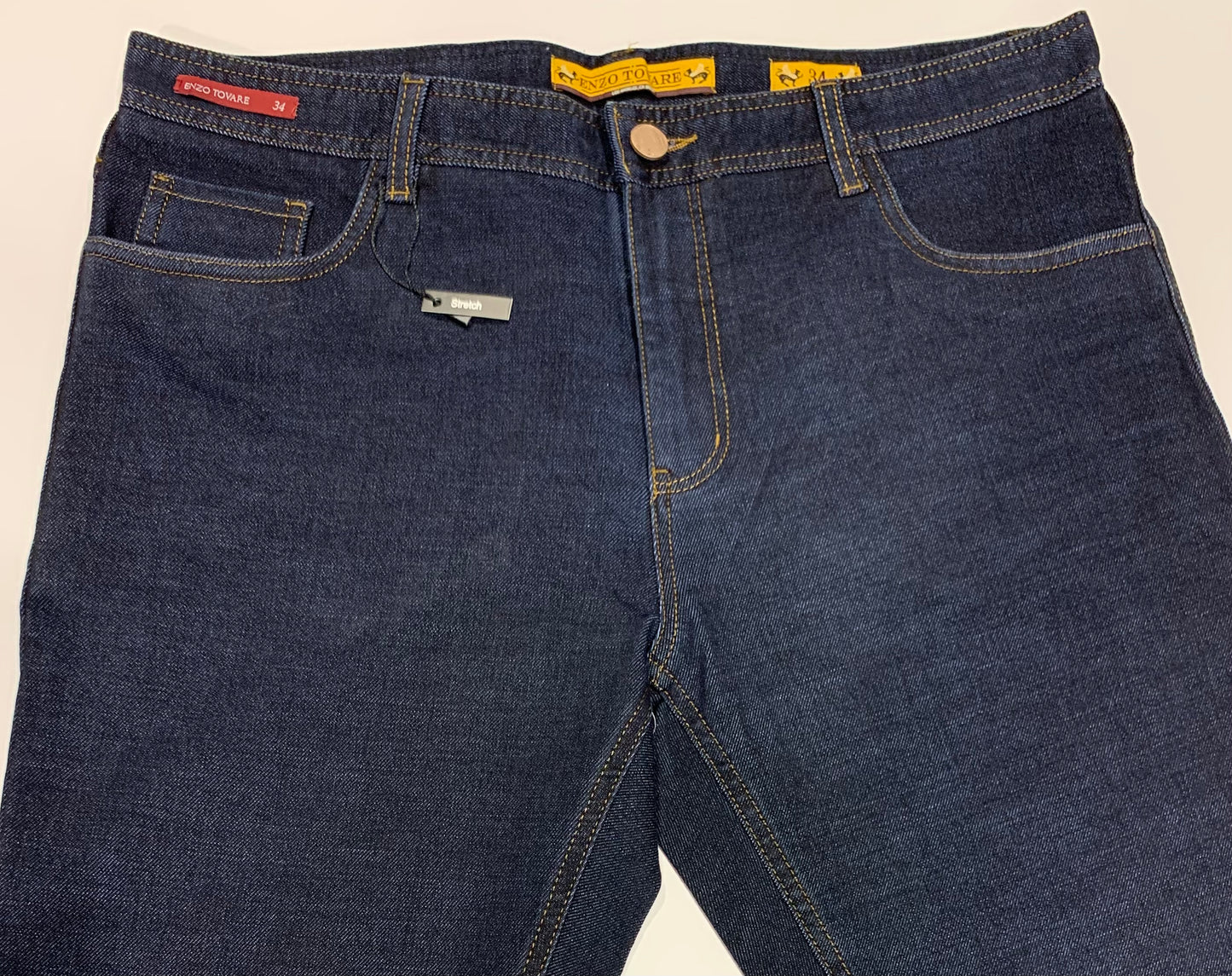 ENZO Alpha 1 Denim 5 Pocket Jean