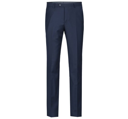 508-19 Men's Regular Fit Flat Front Wool Suit Pant