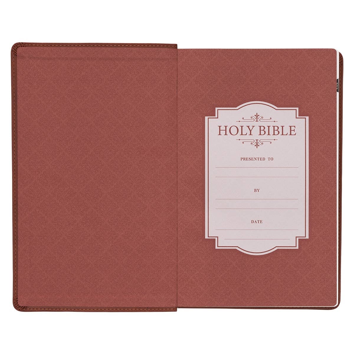 KJV Bible Giant Print Standard-size Faux Leather, Saddle Tan Book