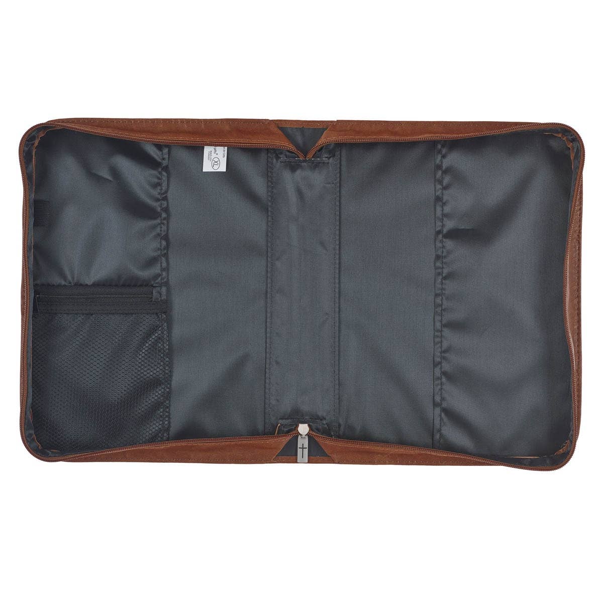 Bible Cover Classic Brown Faith Badge