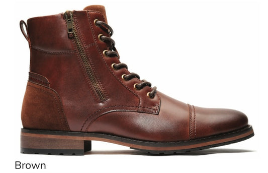 Harrison Myles Paxton Brown Combat Boot