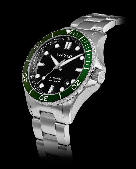 Vincero The Argo Automatic - Green/Silver