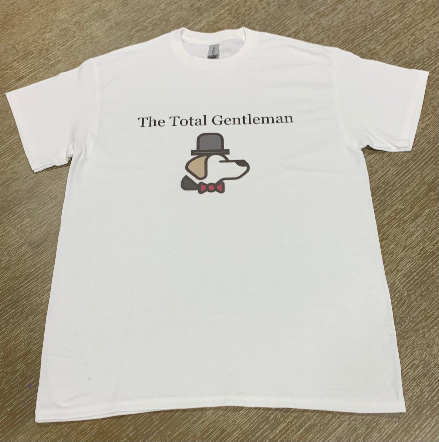 Total Gentleman Short Sleeve Logo Tee on clearance