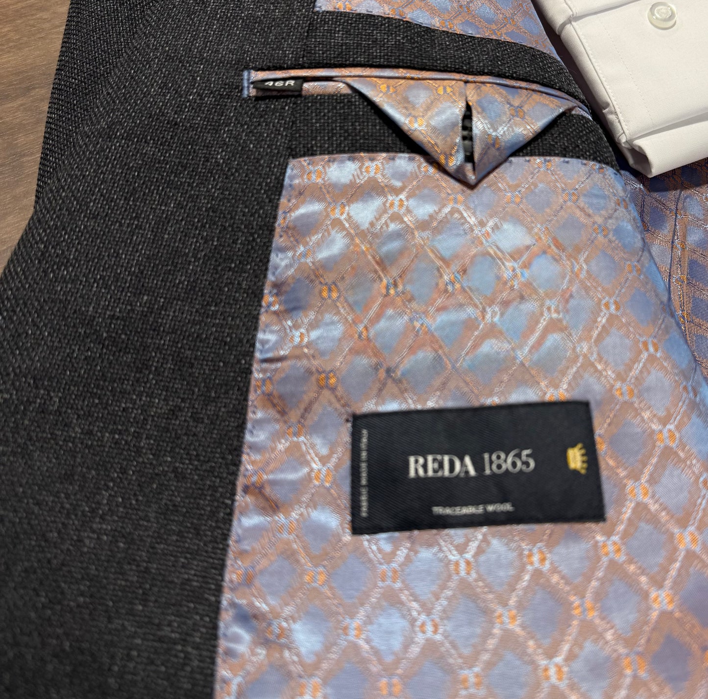 The Total Gentleman Featuring Reda 1865 Fabric Charcoal Grey Salt and Pepper Classic Fit Sport Coat