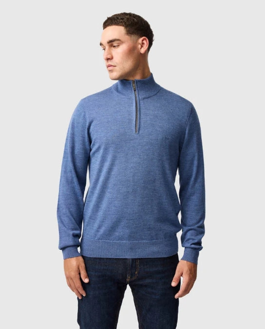 Rodd and Gunn Nobles Knit Ocean Long Sleeve Sweater