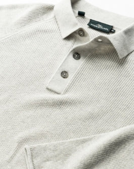 Rodd and Gunn Eastern Bush Grey Marble Long Sleeve Knit