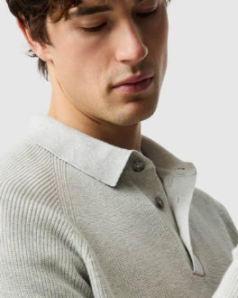 Rodd and Gunn Eastern Bush Grey Marble Long Sleeve Knit