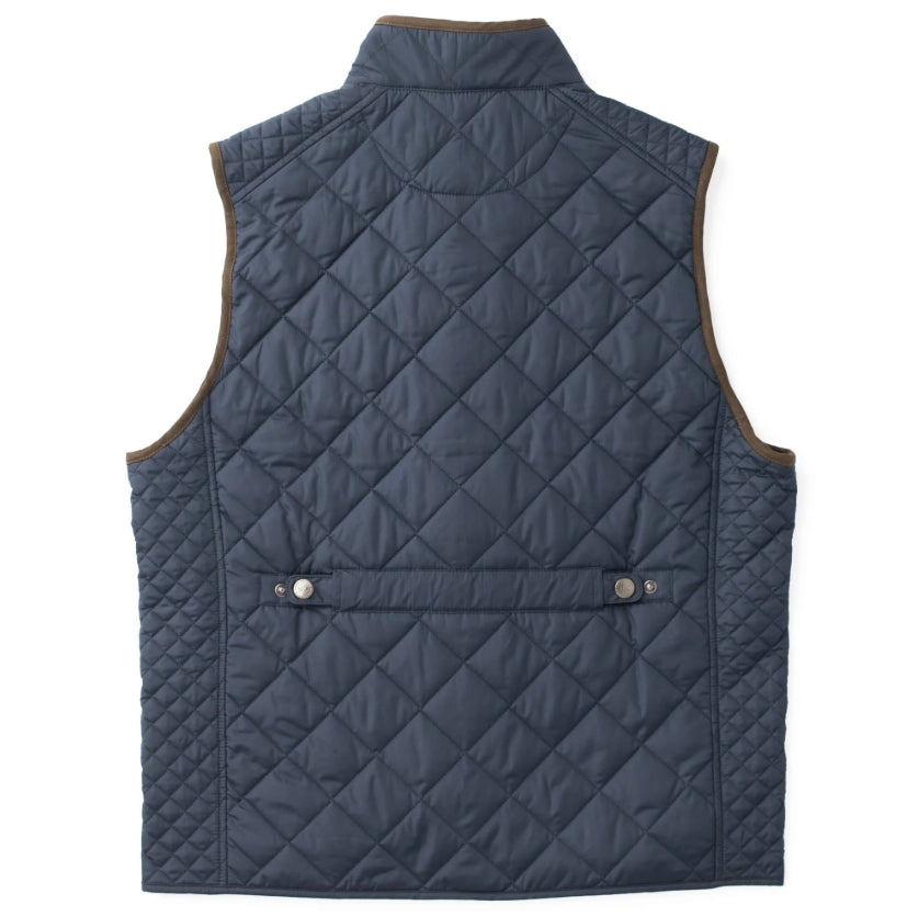 Madison Creek Navy Greenville Diamond Quilted Nylon Vest
