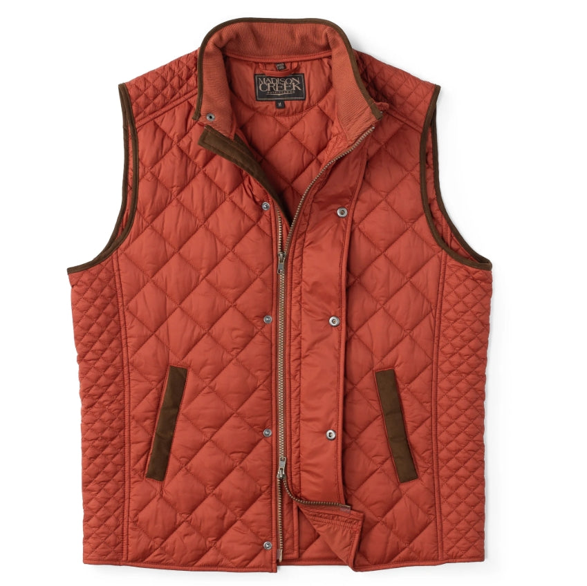 Madison Creek Harvest Greenville Diamond Quilted Nylon Vest
