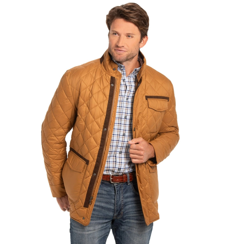 Madison Creek Whiskey Adventurer Diamond Quilted Nylon Jacket