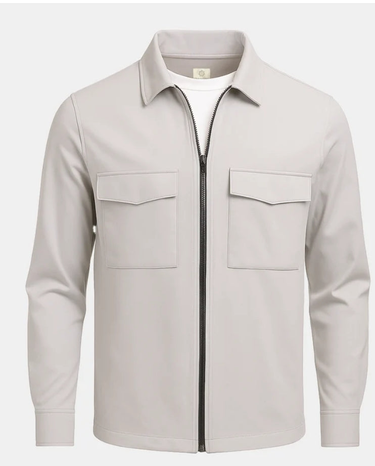 Danini Light Grey Shacket