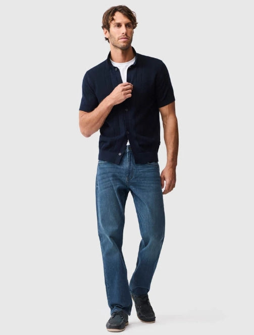 Rodd and Gunn Cobb River Knit Navy