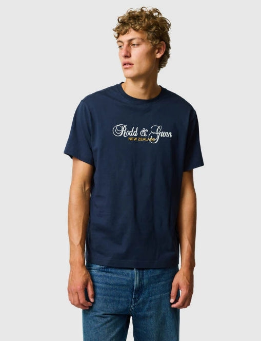 Rodd and Gunn Wendon Valley Navy Tee