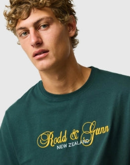 Rodd and Gunn Wendon Valley Navy Forest Tee