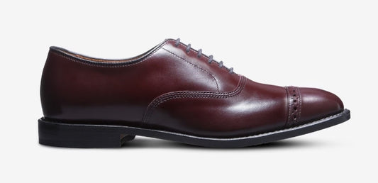Allen Edmonds Burgundy Fifth Avenue Cap-toe Oxford Dress Shoe