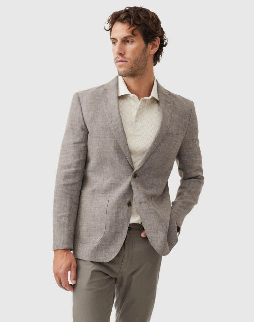Rodd and Gunn Mink Cascades Linen Sport Coat