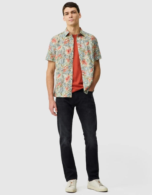 Rodd and Gunn Riverina Botanical Short Sleeve Shirt