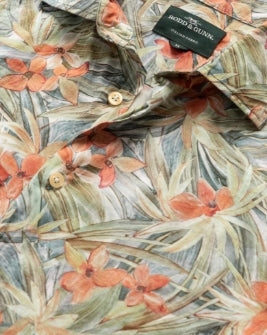 Rodd and Gunn Riverina Botanical Short Sleeve Shirt