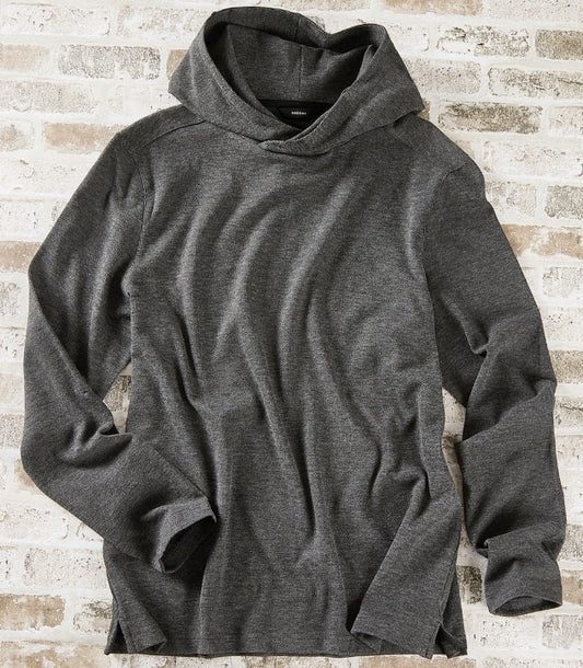 Nicoby Melange Grey Pullover Hoodie