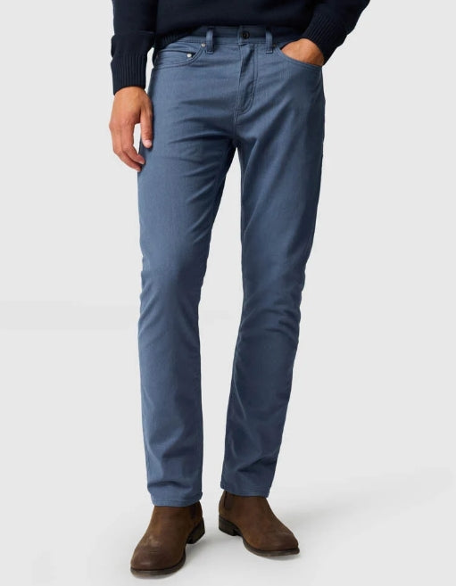 Rodd and Gunn Motion Melange Straight Fit Jean Light Blue