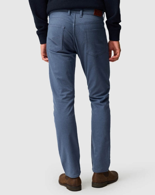Rodd and Gunn Motion Melange Straight Fit Jean Light Blue