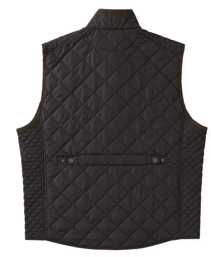 Madison Creek Black Greenville Diamond Quilted Nylon Vest